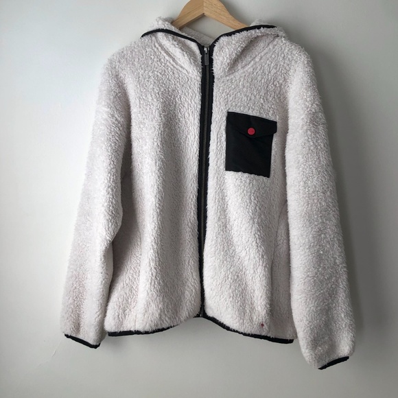 UGG Sweaters - UGG Women's Kadence Sherpa Hoodie Size Small